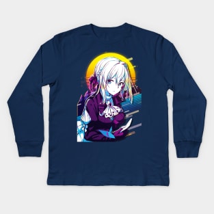 Violet Evergarden Kids Long Sleeve T-Shirt